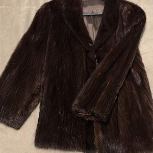MINK COAT SIZE M